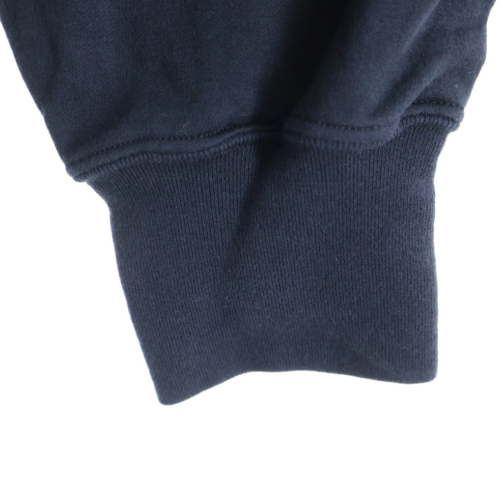 AURALEE(オーラリー) 25SS ELASTIC HIGH GAUGE SWEAT P/Oエラスティック ハイゲージ クルーネック プルオーバースウェットトレーナー ブラック A25SP02NU