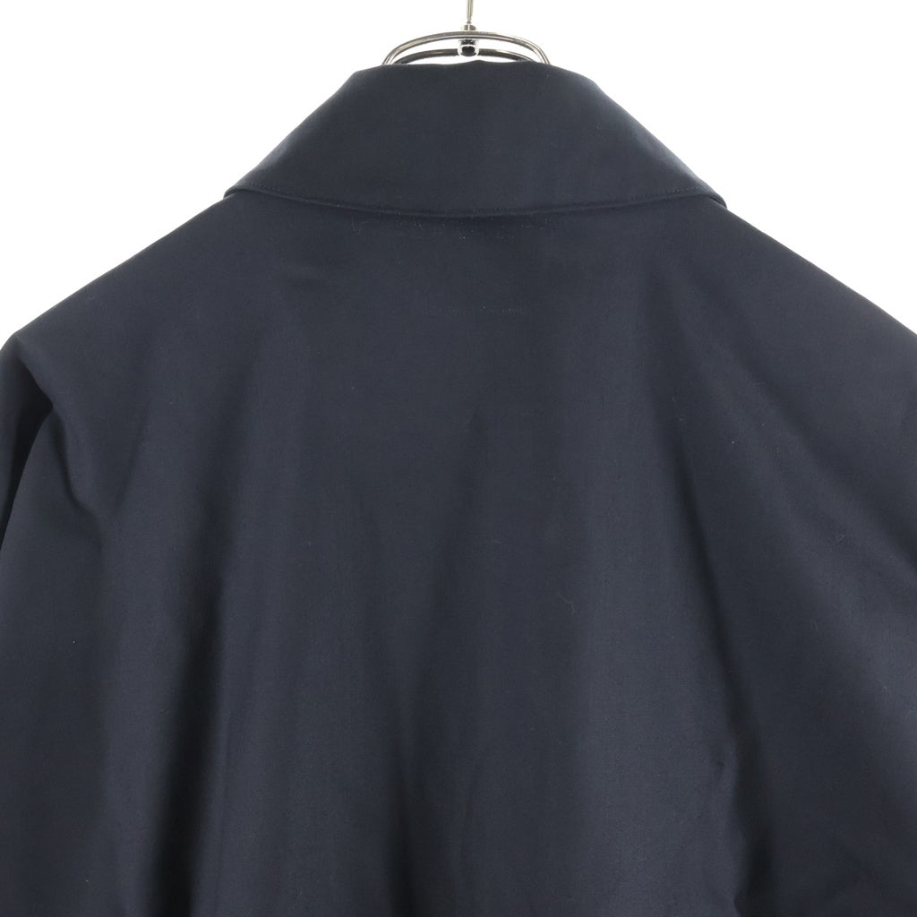 MARKAWARE(マーカウェア) 23SS WIDE SPORTS JACKET オーガニックトロピカルウール ワイドスポーツ ジップアップ ジャケット ブラック A23A-07BL01C