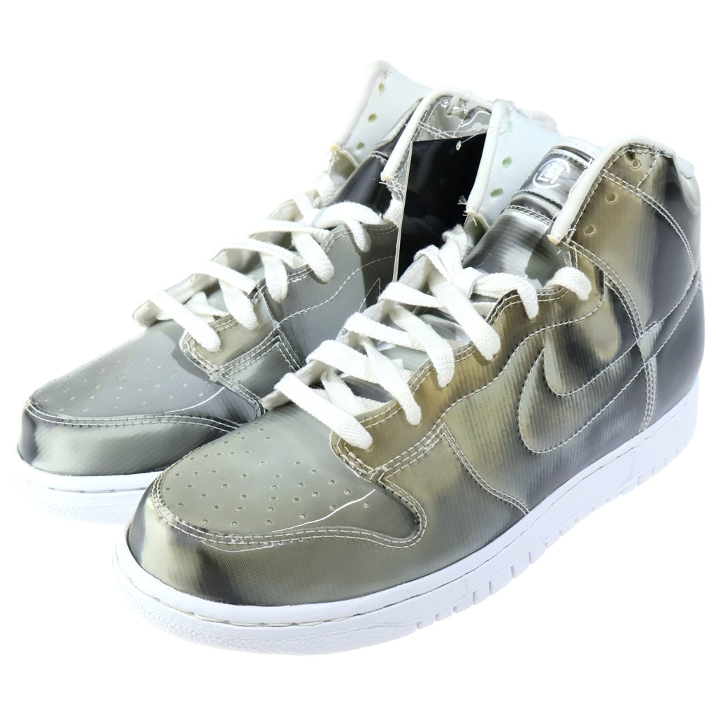 NIKE(ナイキ) ×CLOT DUNK HIGH クロット ダンク ハイカットスニーカー シルバー US9.5/27.5cm DH4444-900