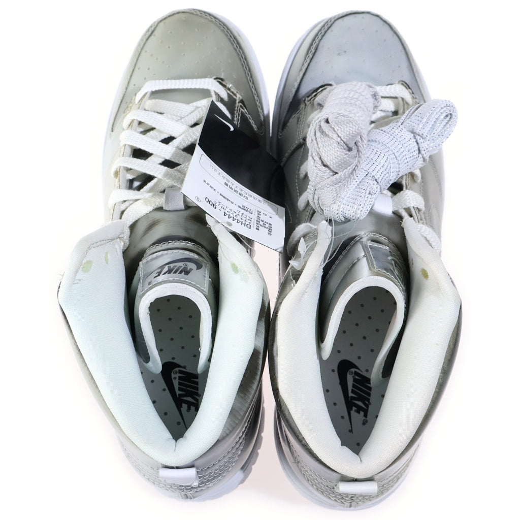 NIKE(ナイキ) ×CLOT DUNK HIGH クロット ダンク ハイカットスニーカー シルバー US9.5/27.5cm DH4444-900