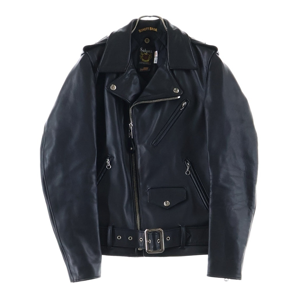 SCHOTT(ショット) 613UST ONE STAR DOUBLE RIDERS JACKET ワンスター ダブルライダースジャケット ブラック 7164