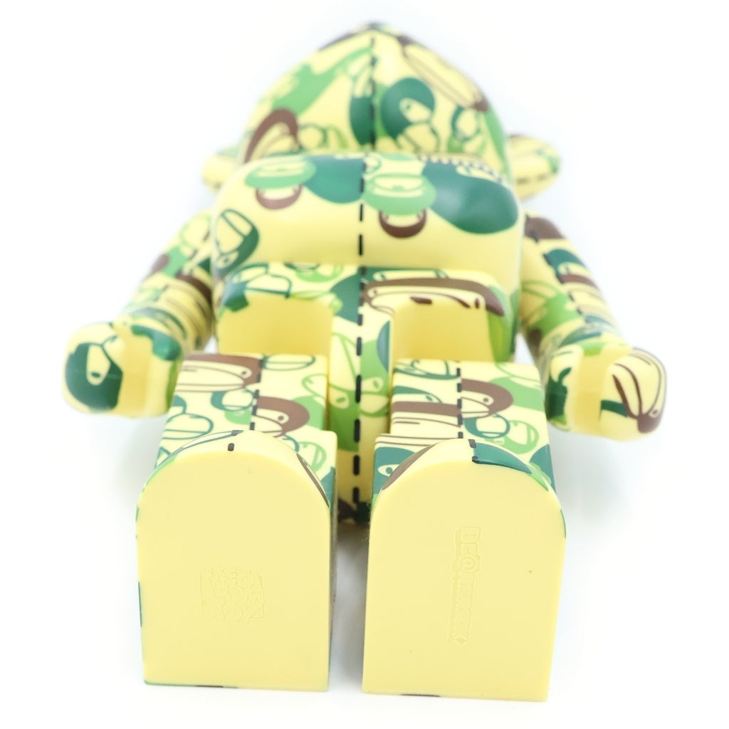 MEDICOM TOY(メディコムトイ) ×A BATHING APE BE@RBRICK BAPE PLAY BABY MILO FACE CAMO 400% ベアブリック ベビーマイロ フィギュア 人形 グリーン