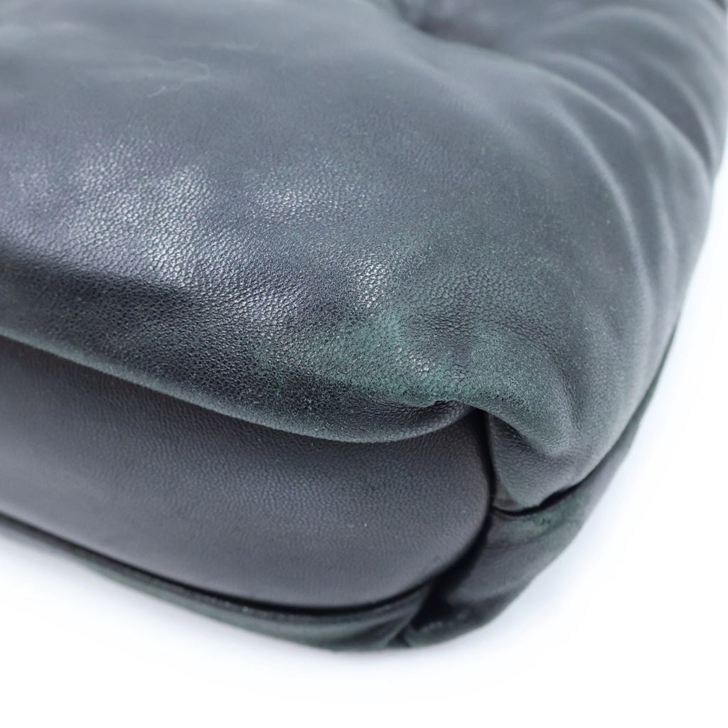 Maison Margiela(メゾンマルジェラ) グラムスラム ホーボー スモール レザーバッグ ブラック SB3WG0024 レディース