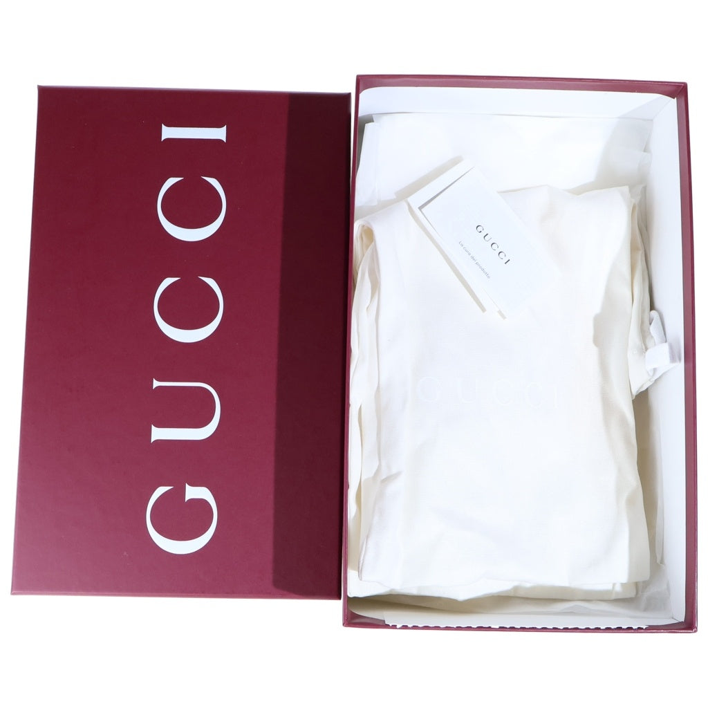 GUCCI(グッチ) 26SS JORDAAN ヨルダーン キャンバスGG ホースビット ローファーシューズ ブラック レディース 431467