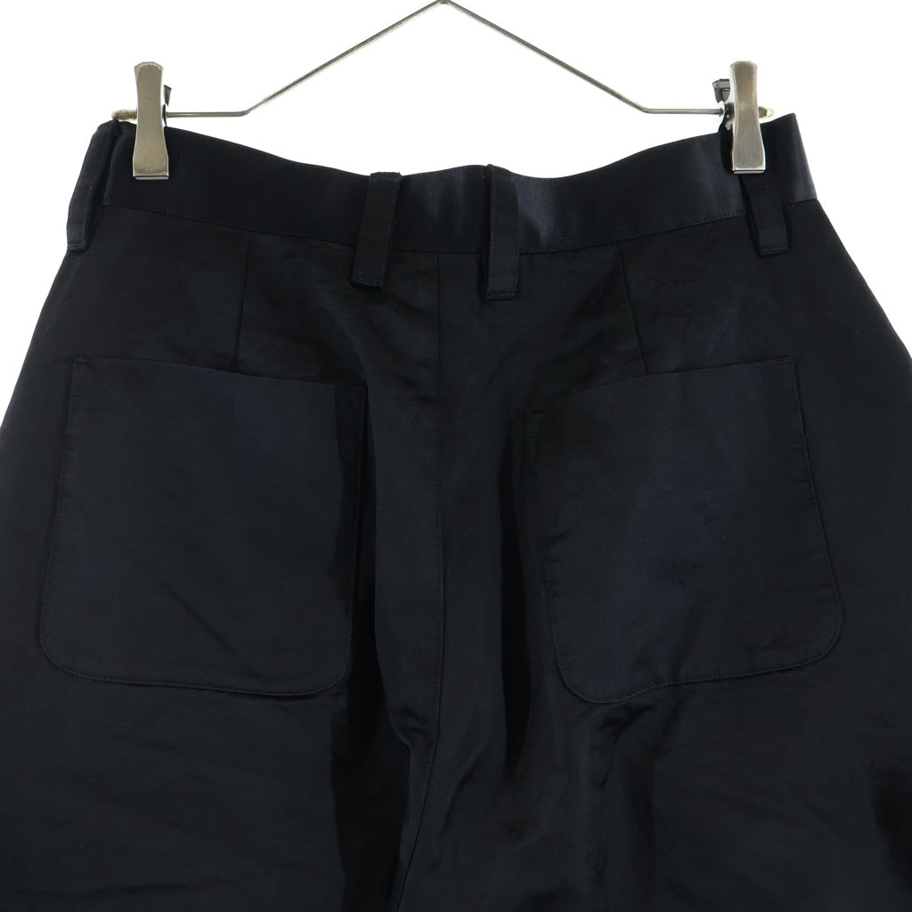 Vivienne Westwood MAN(ヴィヴィアンウエストウッドマン) 立体パッチポケット付き ハーフカーゴパンツ ショーツ ブラック VW-W1-76802