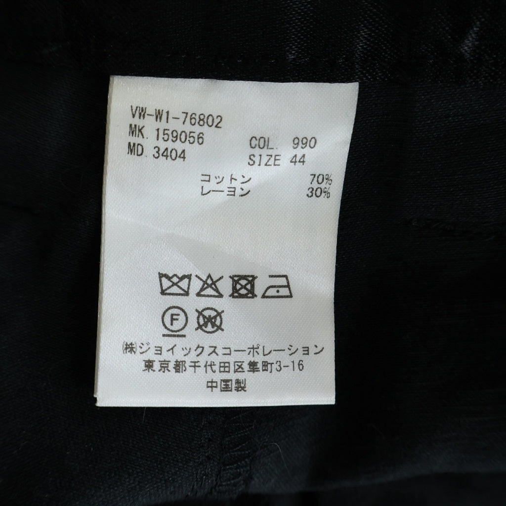 Vivienne Westwood MAN(ヴィヴィアンウエストウッドマン) 立体パッチポケット付き ハーフカーゴパンツ ショーツ ブラック VW-W1-76802