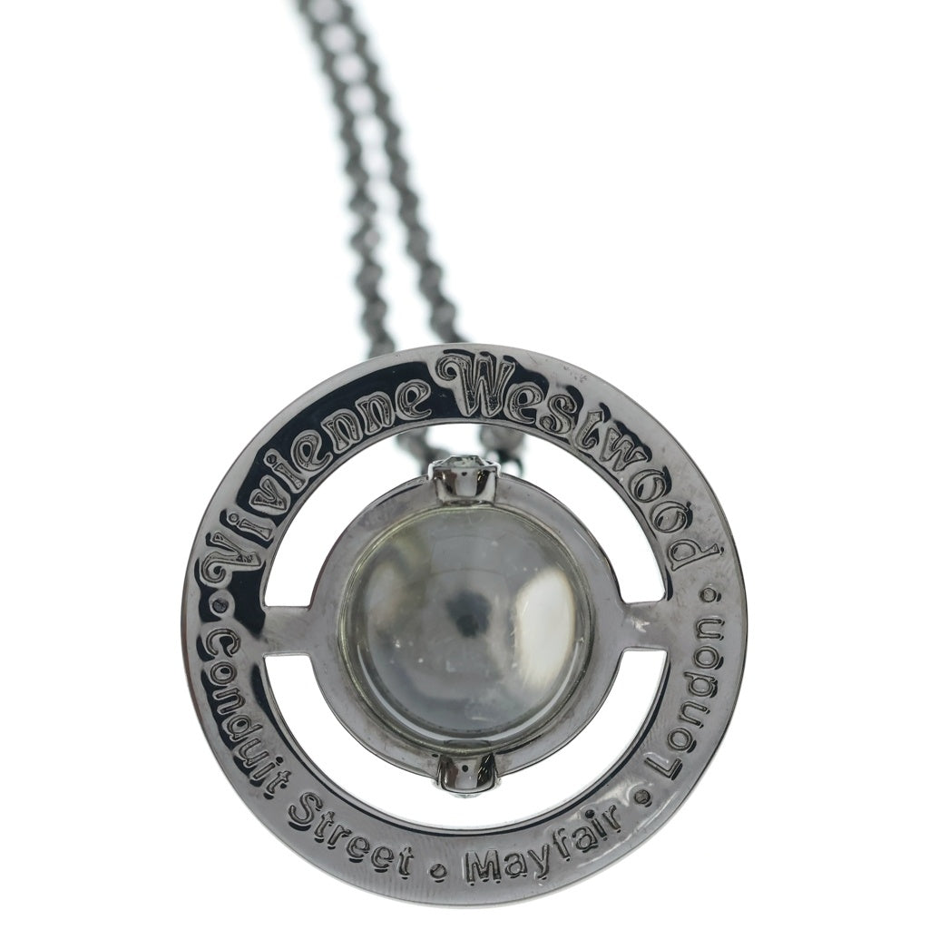 Vivienne Westwood(ヴィヴィアンウエストウッド) NEW SMALL ORB PENDANT ニュースモールオーブペンダント シルバー 63020096-W004