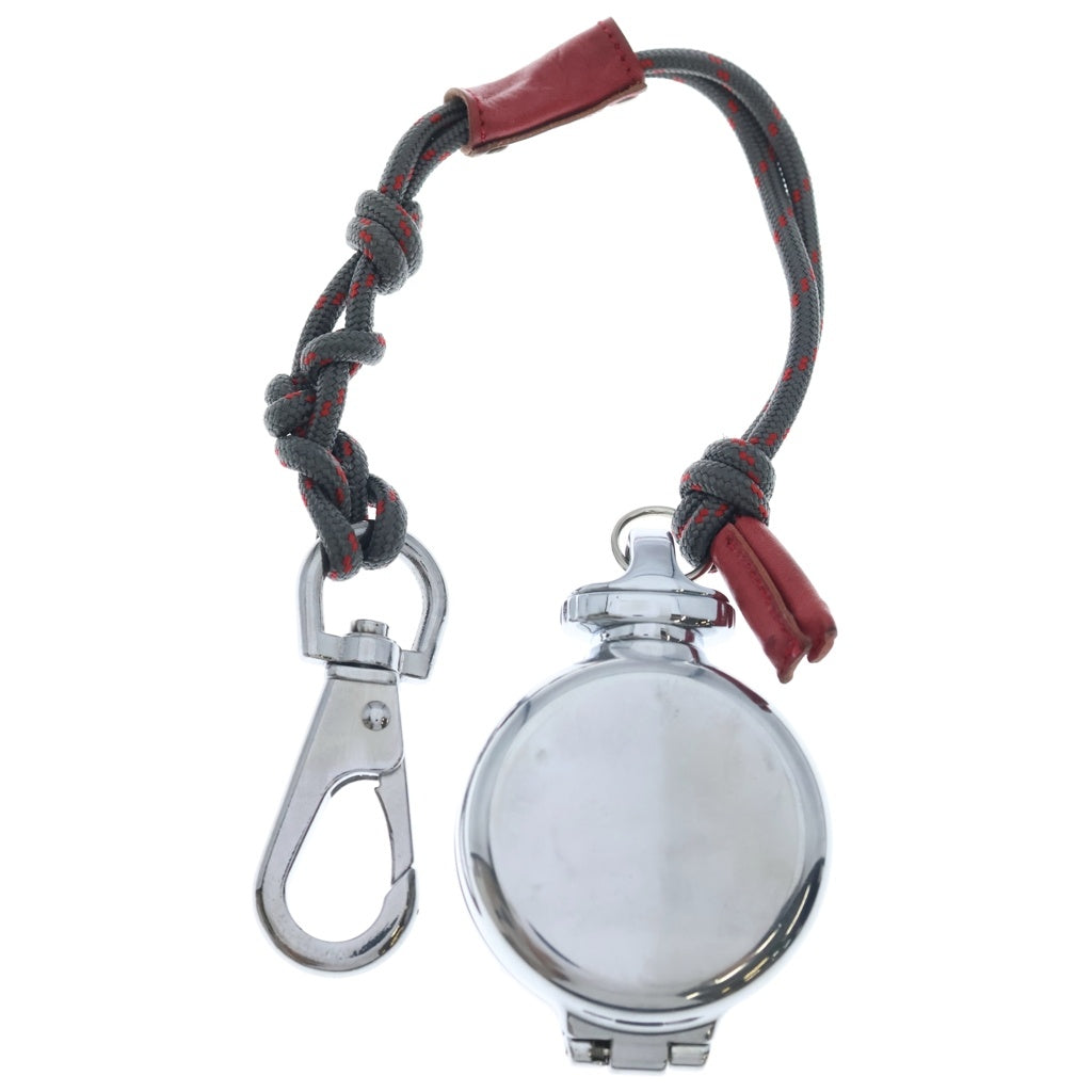 Vivienne Westwood(ヴィヴィアンウエストウッド) MOBILE ASHTRAY ラインオーブ刻印 パラコードストラップ モバイルアッシュトレイ 携帯灰皿 シルバー 8209000KU
