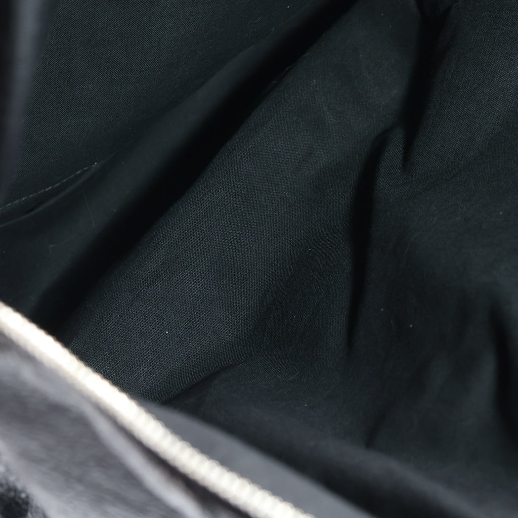 BALENCIAGA(バレンシアガ) LE CAGOLE DIY METAL ルカゴール ロゴペイント メタルスタッズ付き レザーバックパック リュック ブラック 766297