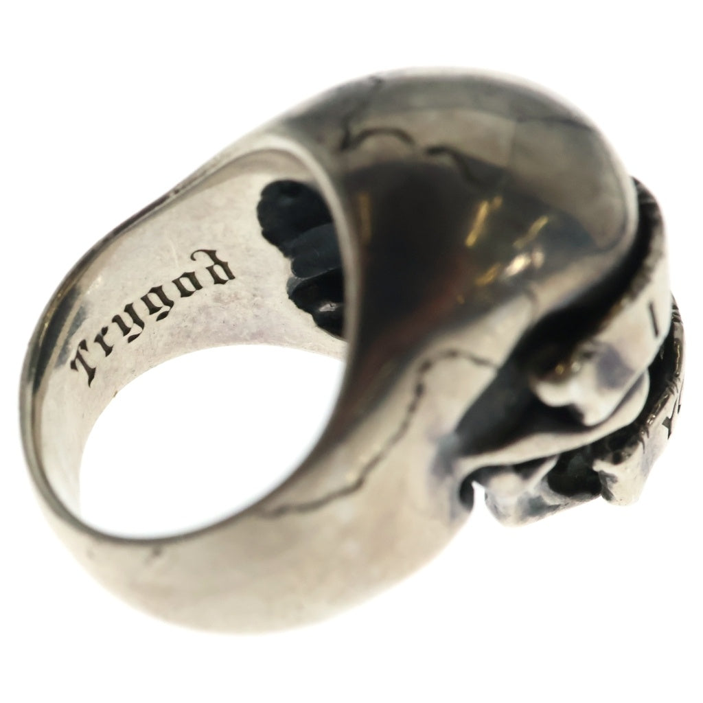 NO BRAND(ノーブランド) THE ONENESS ザワンネス Philosophy Skull Ring I WANNA BE YOUR DOG フィロソフィー スカル リング 指輪 シルバー