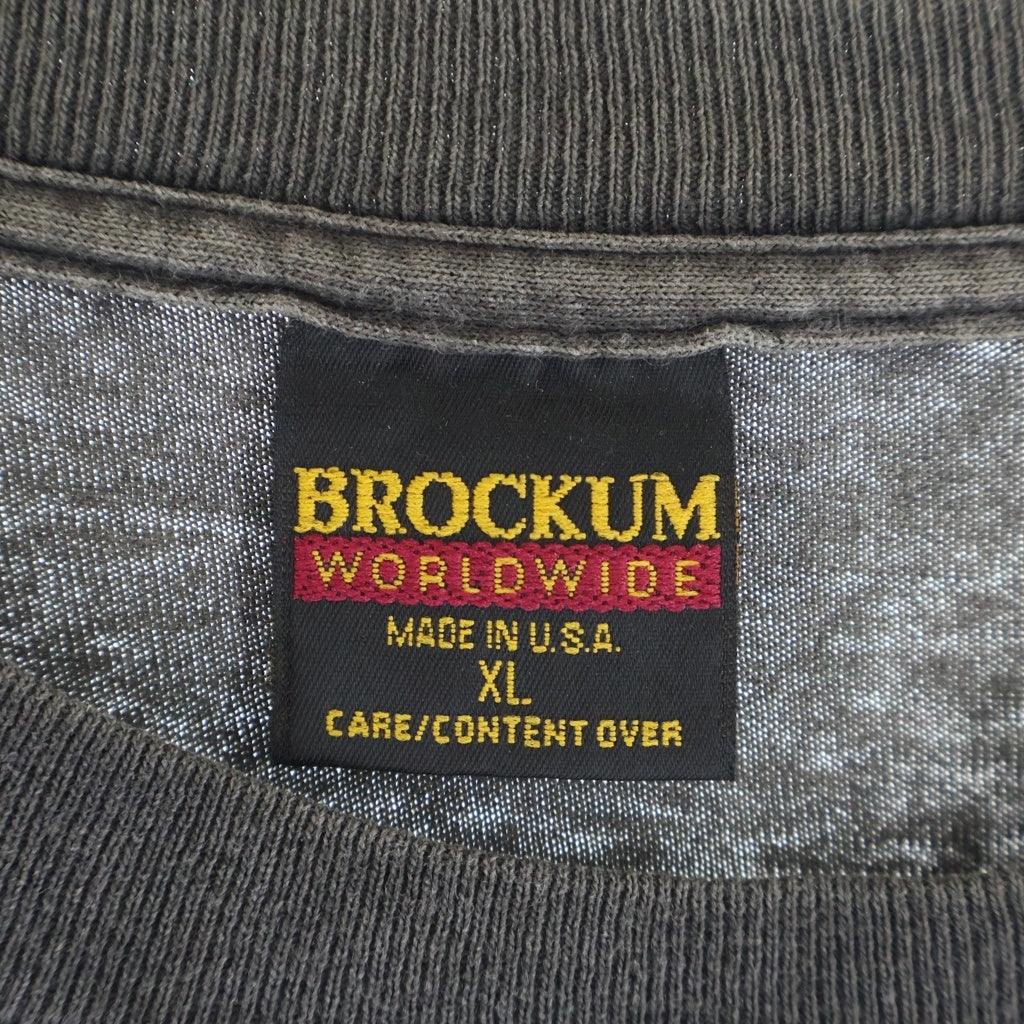 VINTAGE(ヴィンテージ) 90S VINTAGE PINK FLOYD DARK SIDE OF THE MOON BROCKUM ヴィンテージ ピンクフロイド ダークサイドオブザムーン クルーネック半袖Tシャツ カットソー ブラック