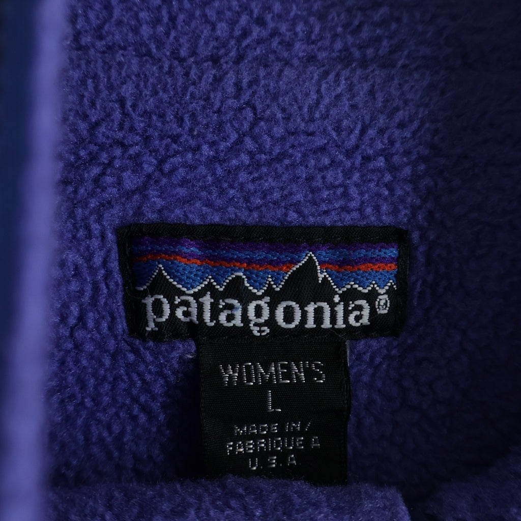 PATAGONIA(パタゴニア) 80-90S VINTAGE ヴィンテージ ソフトシェル キャプリーン フリースジャケット ブルー