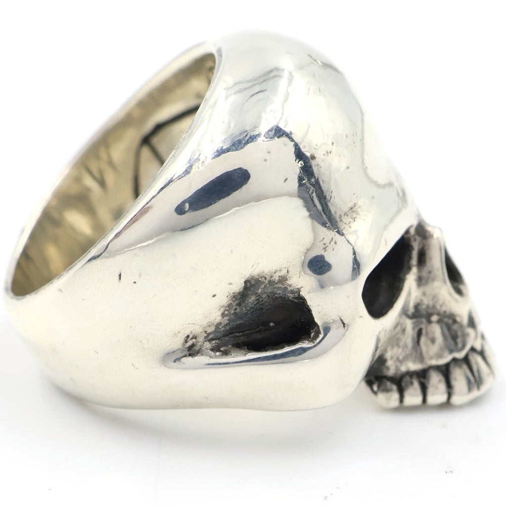 CRAZY PIG(クレイジーピッグ) EVIL SKULL エビル スカルモチーフ リング シルバー
