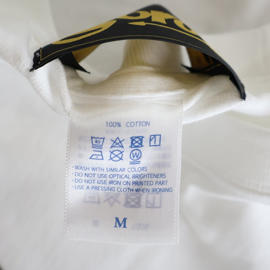 goro's(ゴローズ) yellow eagle forever ロゴプリント クルーネック半袖Tシャツカットソー ホワイト
