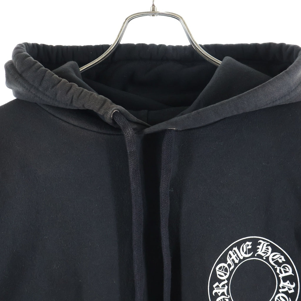 CHROME HEARTS(クロムハーツ) ×MATTY BOY CHOMPER SWTSHRT HD PLVR マッティボーイ チョンパー ホースシューフーディ プルオーバースウェットパーカー ブラック