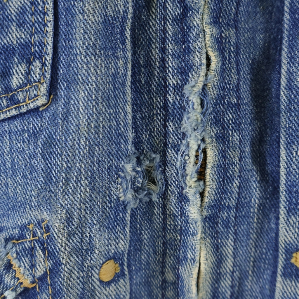 Wrangler(ラングラー) 60-70S VINTAGE 24MJZ ヴィンテージ 棒TALONジップ デニムジャケット インディゴ