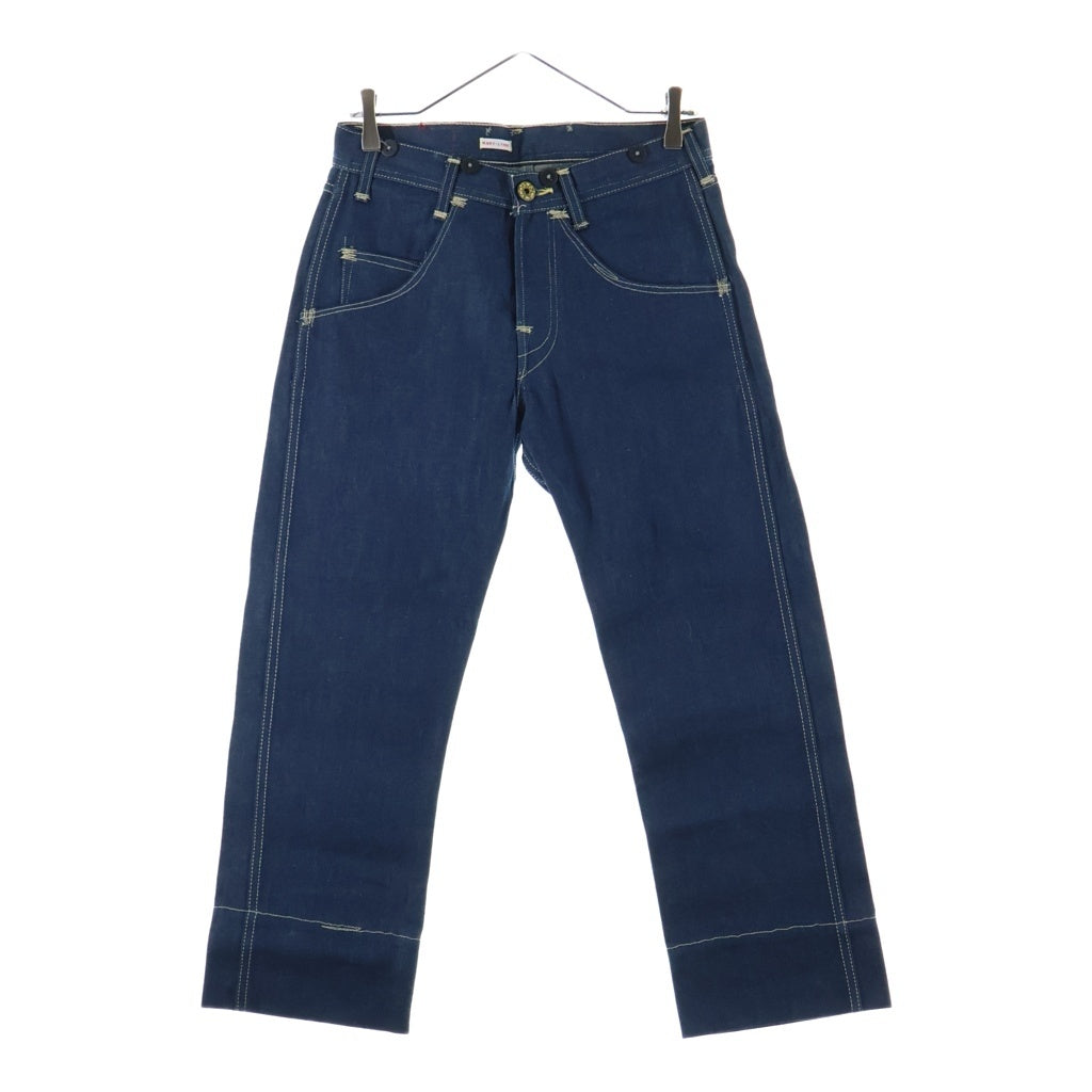 Levi's RED(リーバイス レッド) MARY-LYNNE ワーク期 クロアチア製 クロップドデニムパンツ インディゴ WPL-423