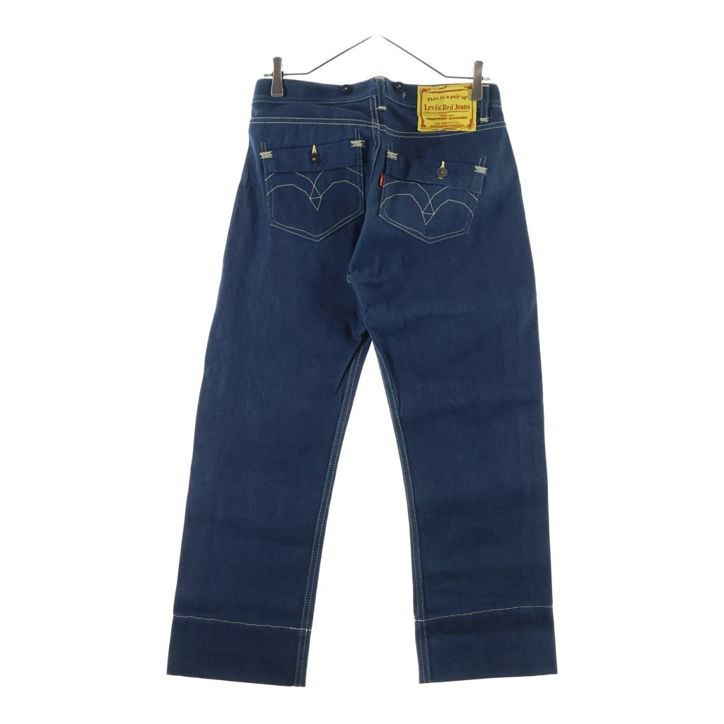 Levi's RED(リーバイス レッド) MARY-LYNNE ワーク期 クロアチア製 クロップドデニムパンツ インディゴ WPL-423