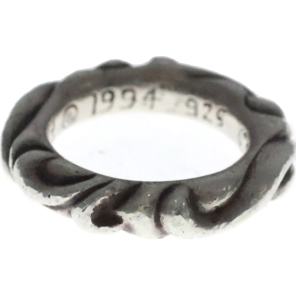 CHROME HEARTS(クロムハーツ) SCRL BAND スクロールバンド リング シルバー BCA351 レディース