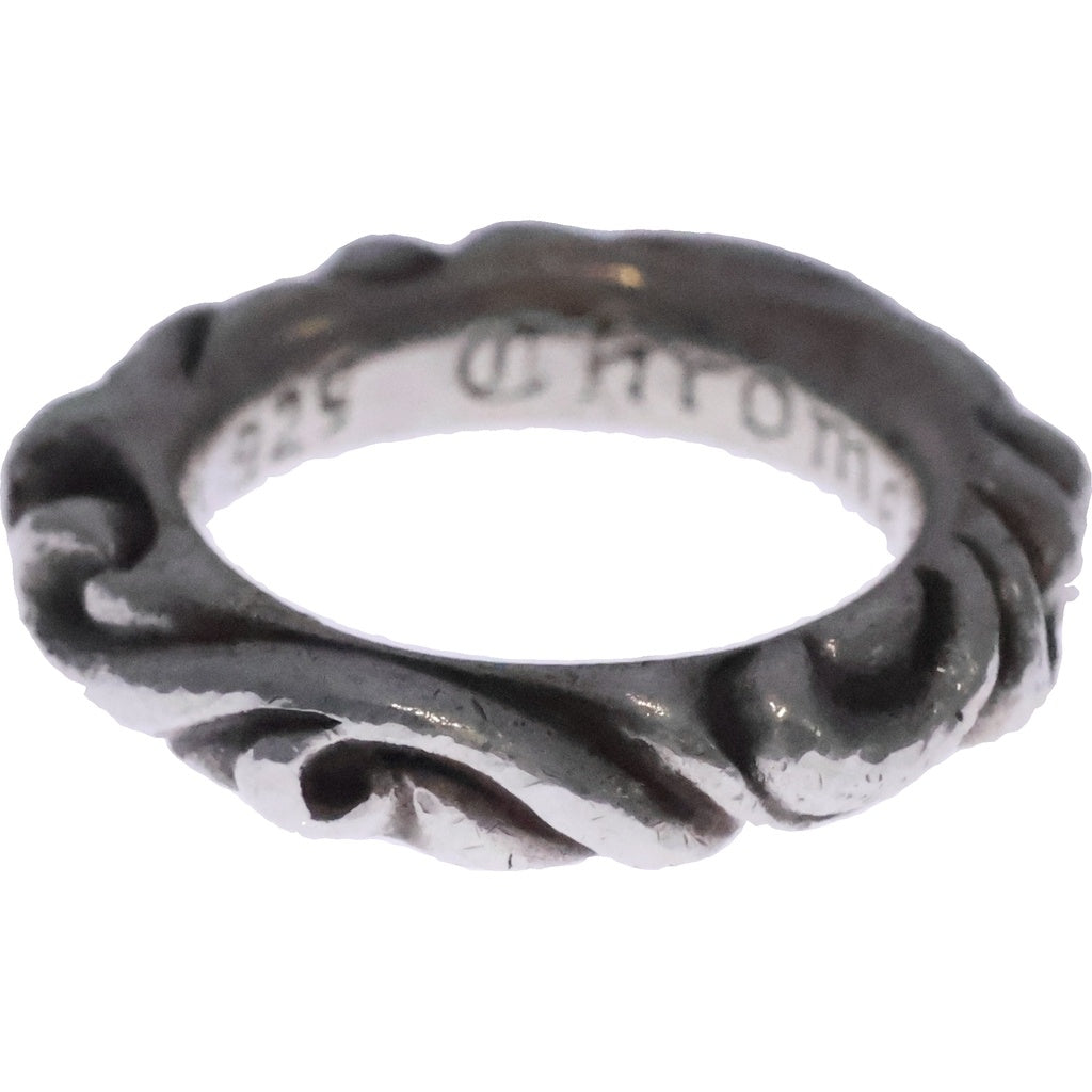 CHROME HEARTS(クロムハーツ) SCRL BAND スクロールバンド リング シルバー BCA351 レディース