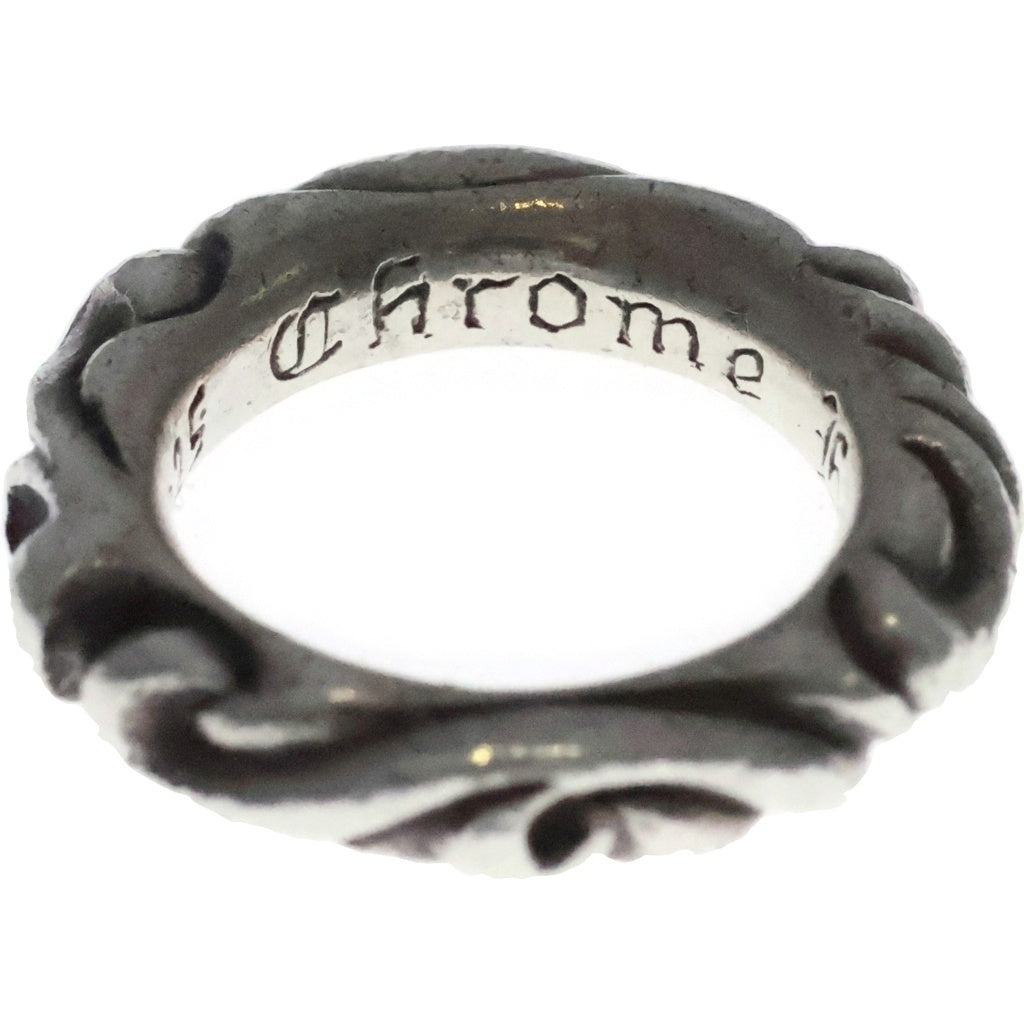 CHROME HEARTS(クロムハーツ) SCRL BAND スクロールバンド リング シルバー BCA351 レディース