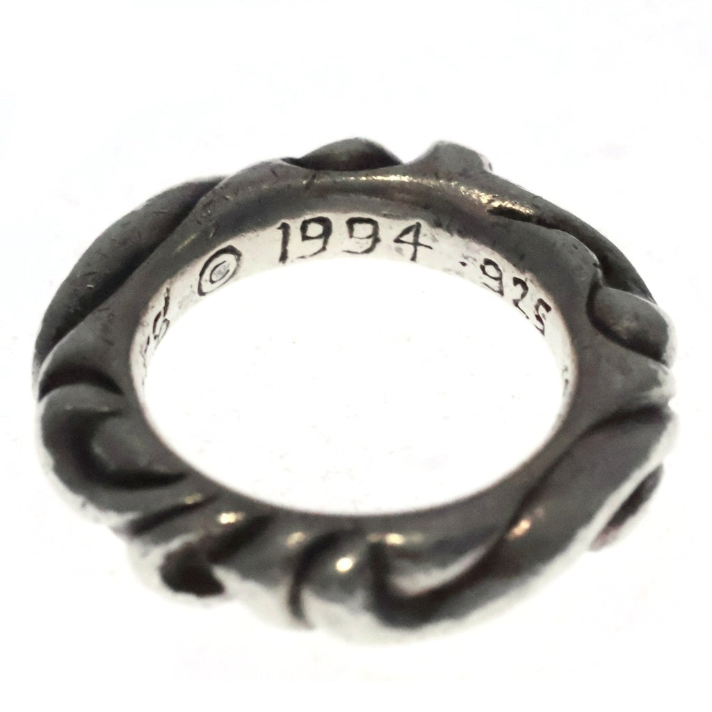 CHROME HEARTS(クロムハーツ) SCRL BAND スクロールバンド リング シルバー BCA351 レディース