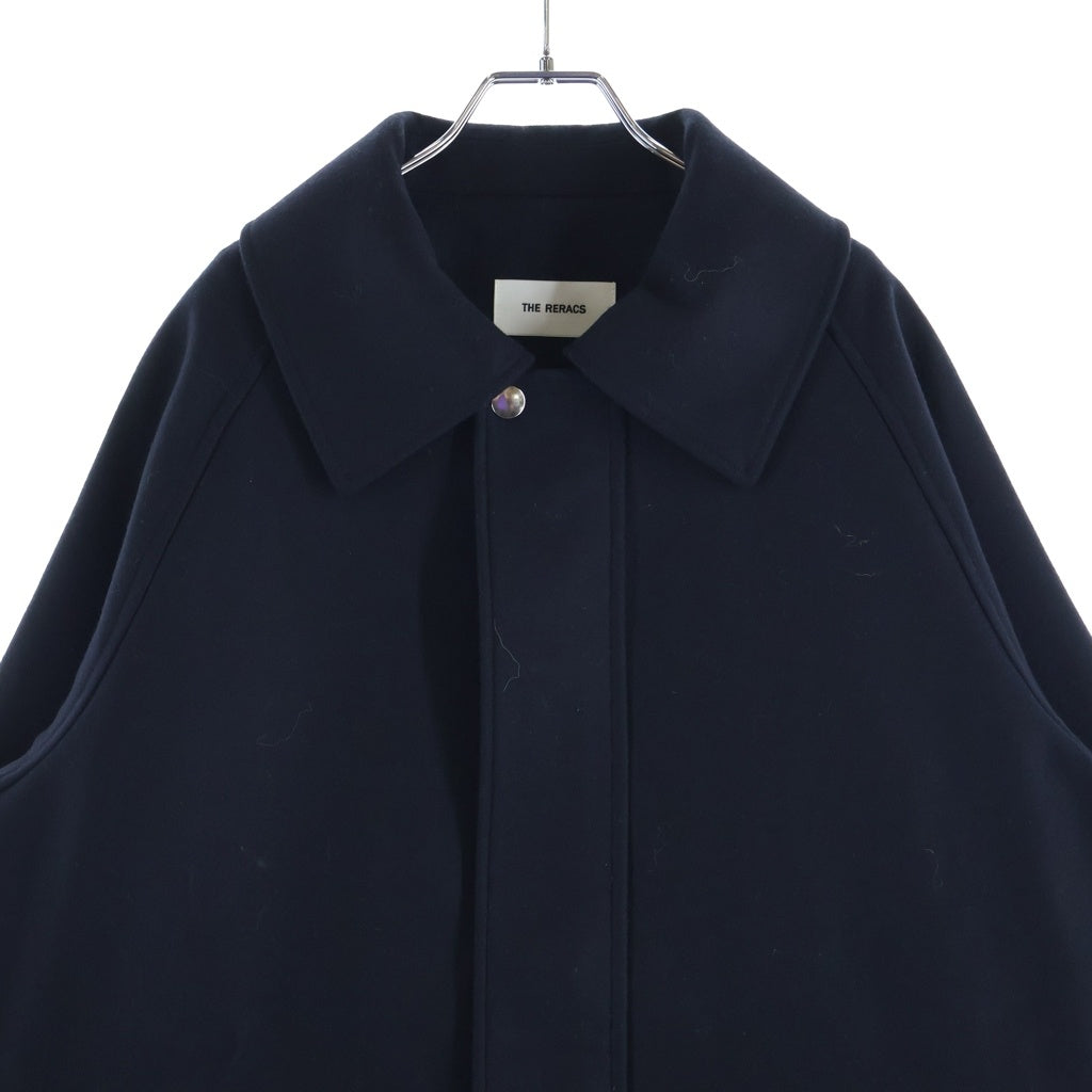 THE RERACS(ザ リラクス) 24AW FISHING COAT フィッシング ラグランスリーブ ハーフコート ネイビー 24FW-RECT-434