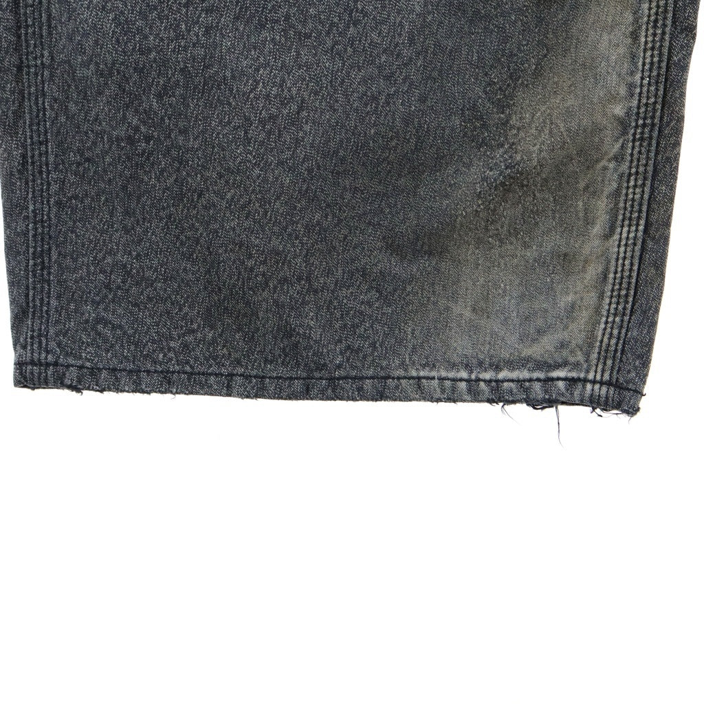 ANCELLM(アンセルム) 23AW BLACK HEATHER PAINTER PANTS ヘザー ペインター パンツ ブラック ANC-PT36-B