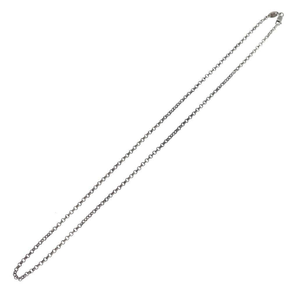 CHROME HEARTS(クロムハーツ) NECKCHAIN R18 ロールチェーンネックレス 18inch シルバー BCA083