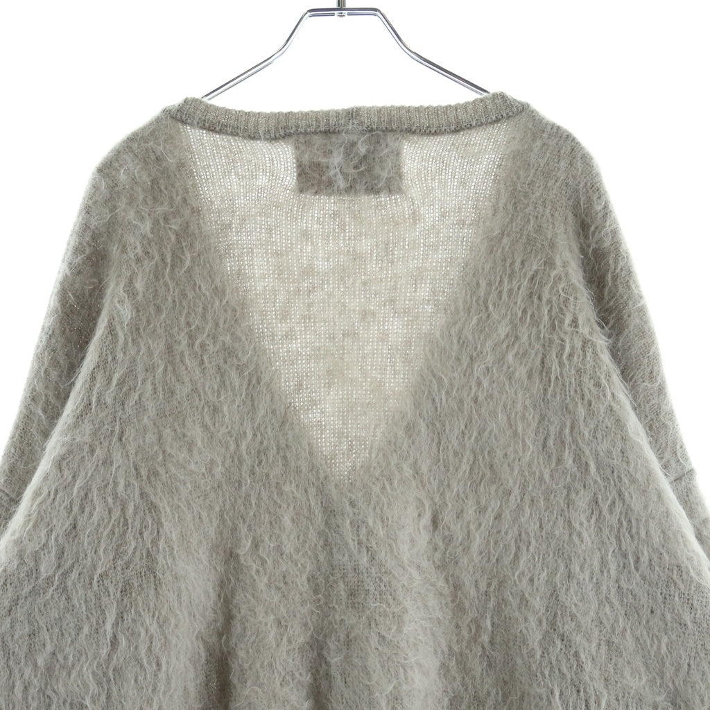 MINDSEEKER(マインドシーカー) SHAGGY MOHAIR CARDIGAN シャギー モヘアニット カーディガン グレー MS-212-012