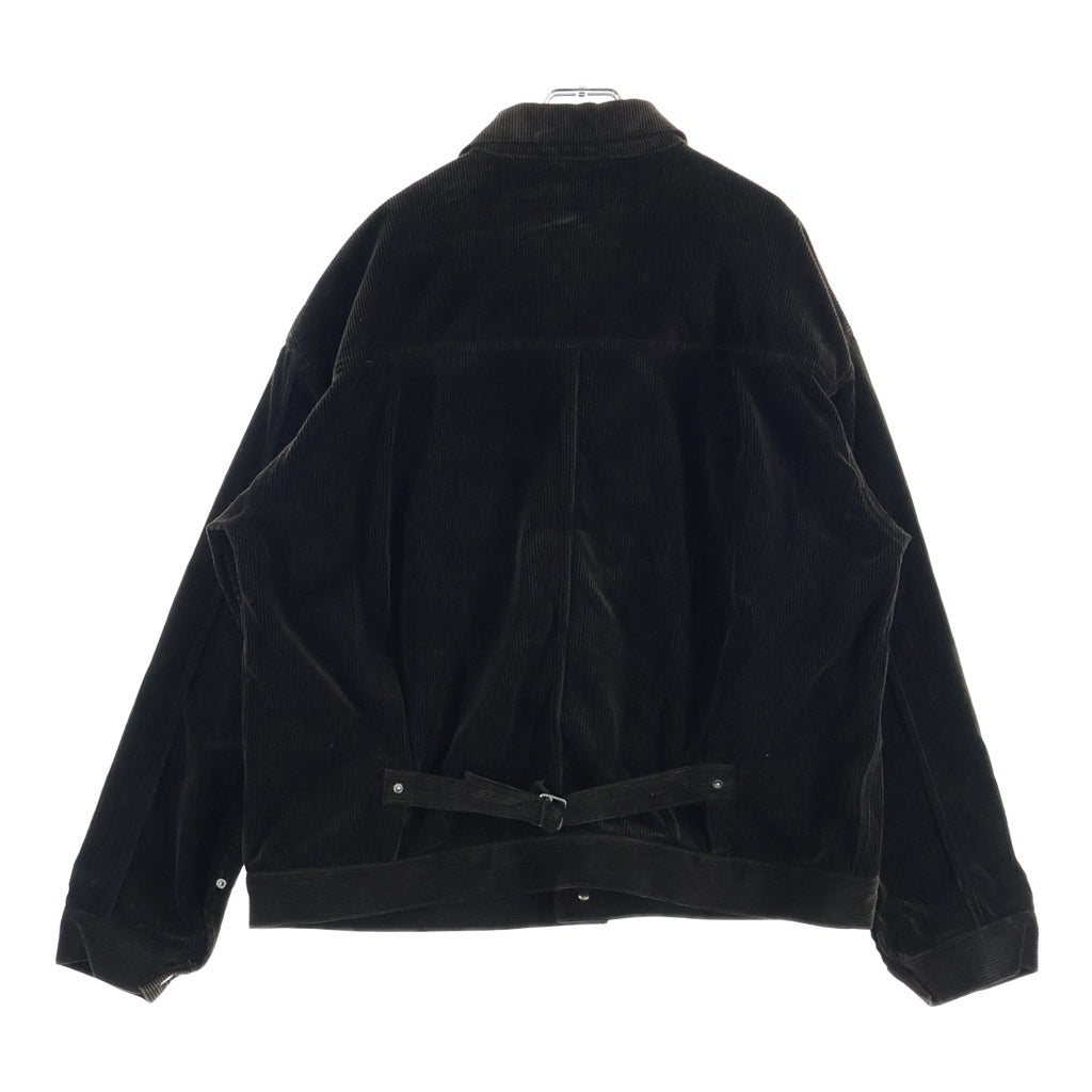 7×7(セブンバイセブン) 25AW 1ST TYPE CORDUROY JACKET ファースト タイプ コーデュロイ ジャケット ブラウン 800-5225030