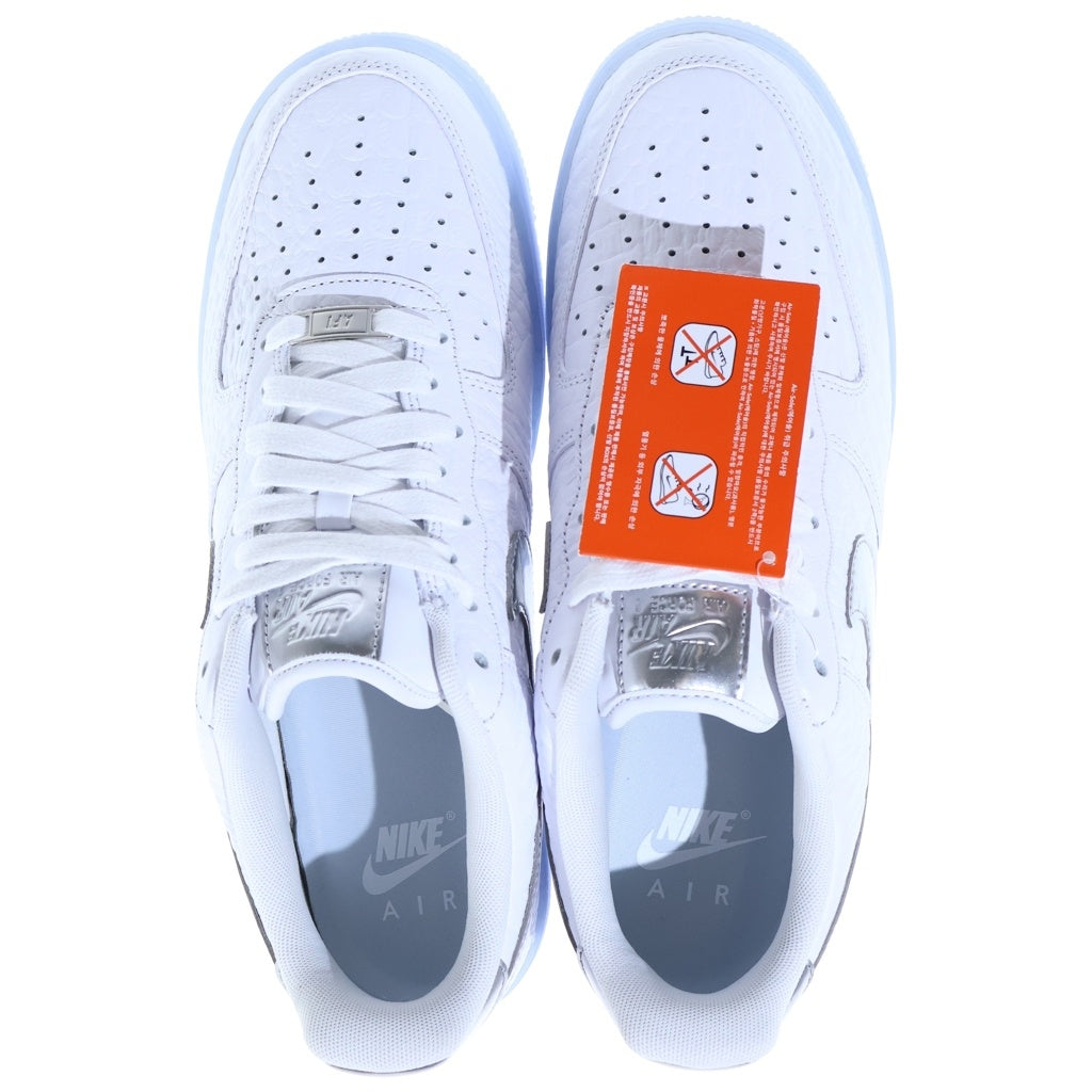 NIKE(ナイキ) AIR FORCE 1 07 WHITE CROCO エアフォース ホワイトクロコ ローカットスニーカー ホワイト US10/28cm