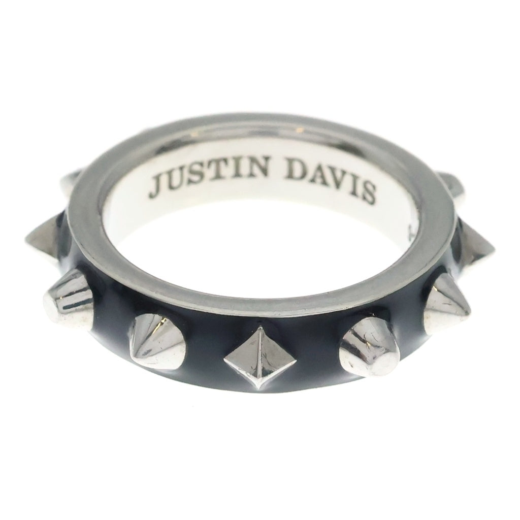Justin Davis(ジャスティンデイヴィス) SCREW YOU RING スクリューユー スパイク装飾リング 指輪 シルバー