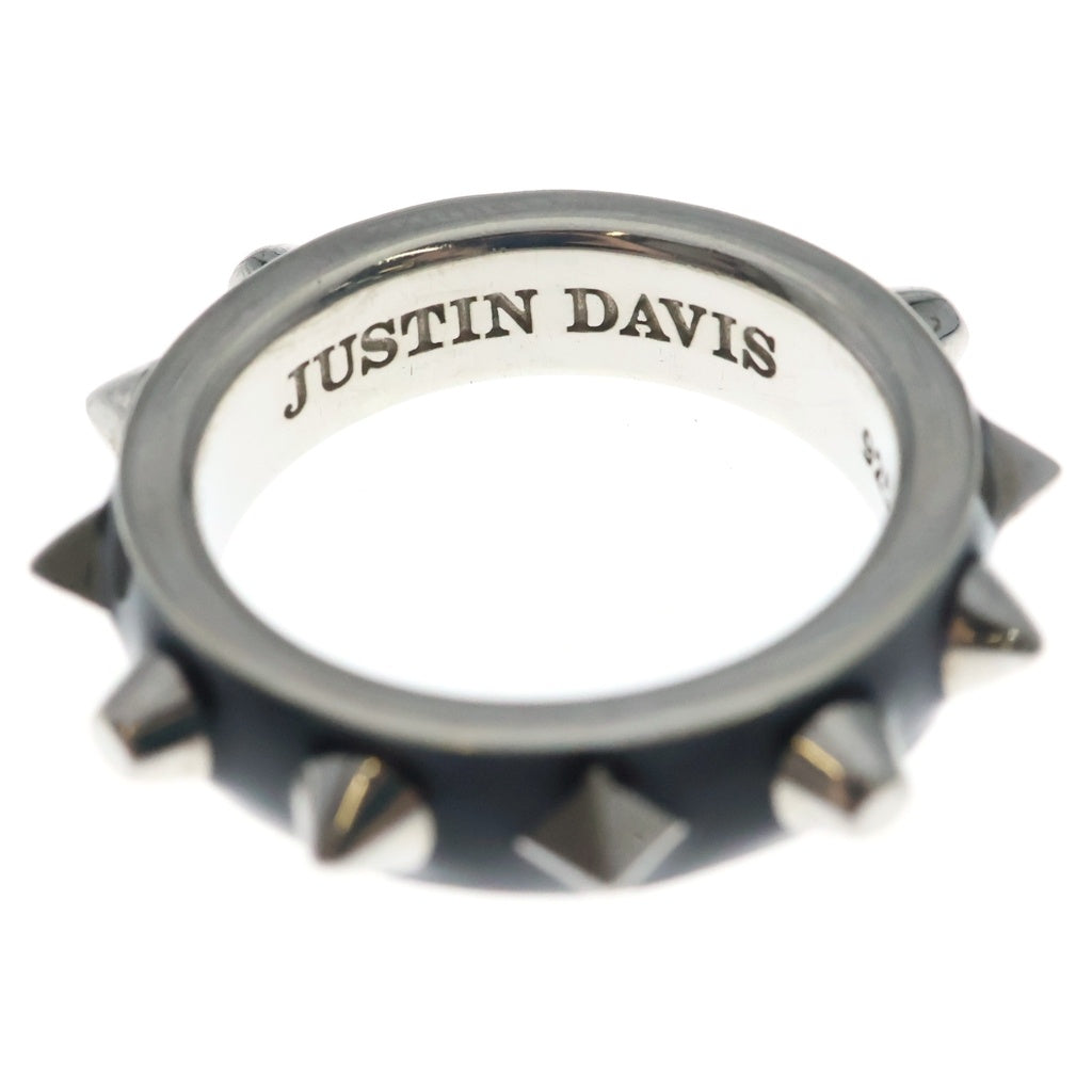 Justin Davis(ジャスティンデイヴィス) SCREW YOU RING スクリューユー スパイク装飾リング 指輪 シルバー