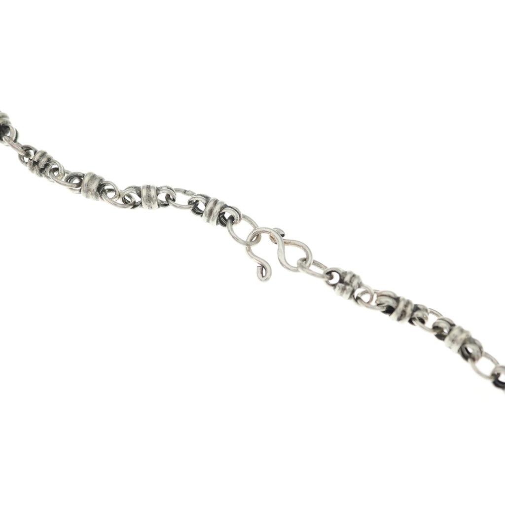 NO BRAND(ノーブランド) NAVAJO KNOT CHAIN NECKLACE ナバホ族 チェーンネックレス シルバー