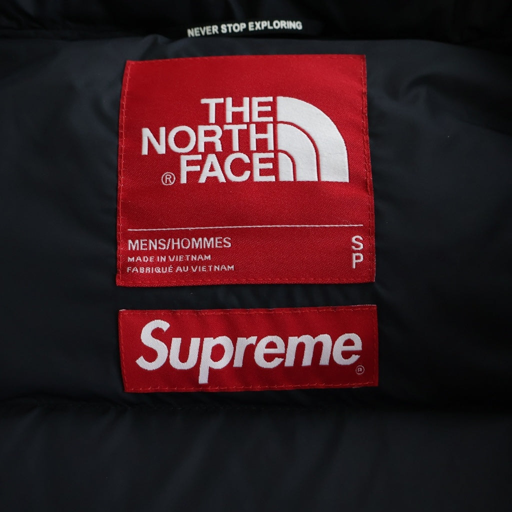 SUPREME(シュプリーム) 20AW Faux Fur Nuptse Jacket ノースフェイス ロゴエンブロイダリー ファー ヌプシ ダウンジャケット ブラック ND92001I