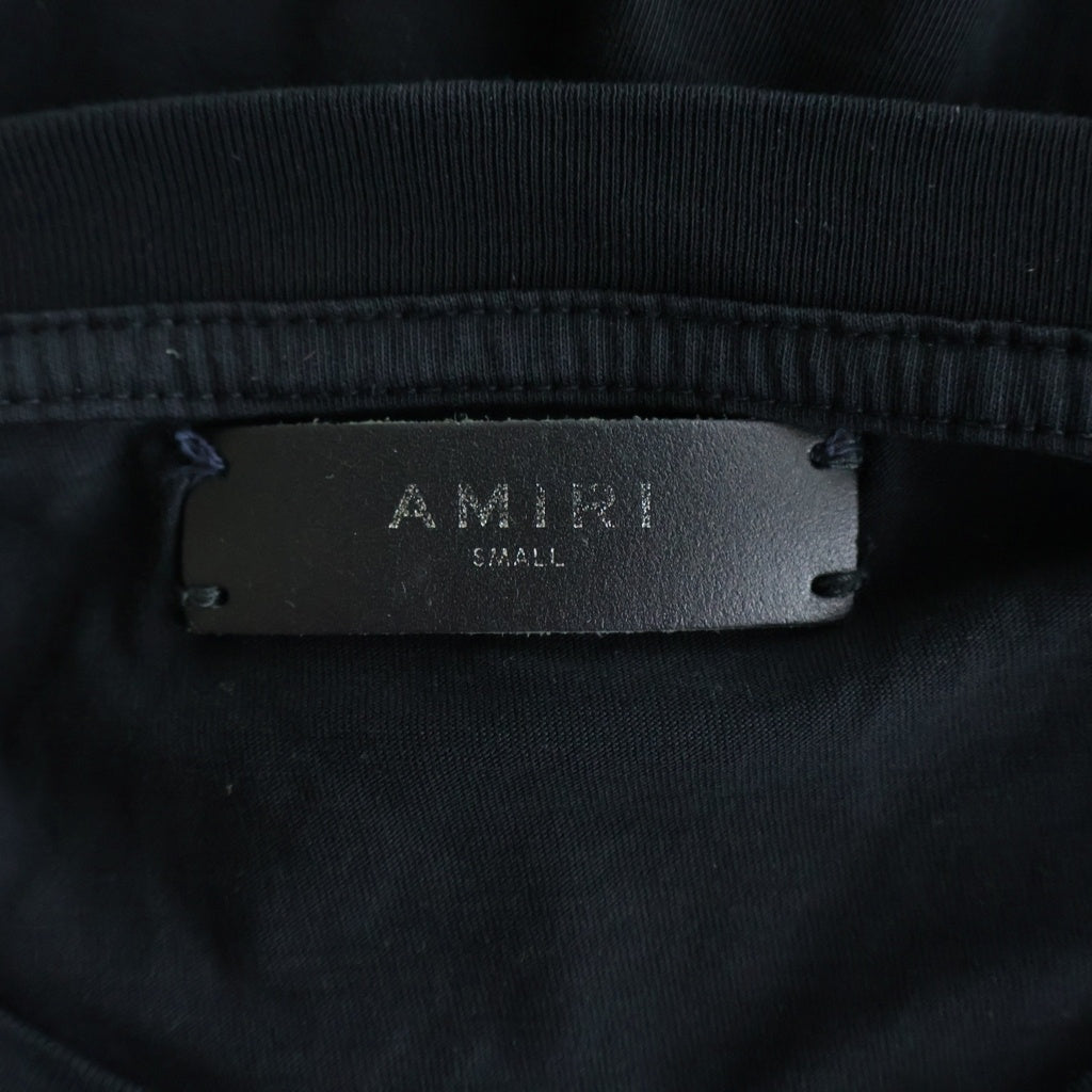 AMIRI(アミリ) 18AW THE LOSTBOYS USA製 フェイスロゴ ロストボーイコットン クルーネックTシャツ 半袖 カットソーブラック