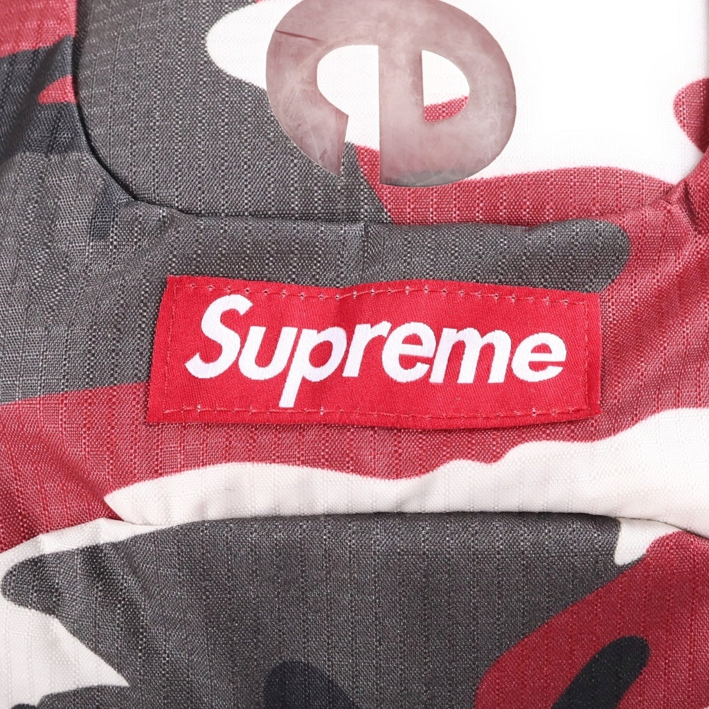 SUPREME(シュプリーム) 21SS Backpack Red Camo カモ柄 バックパック リュック レッド/ブラック/ホワイト