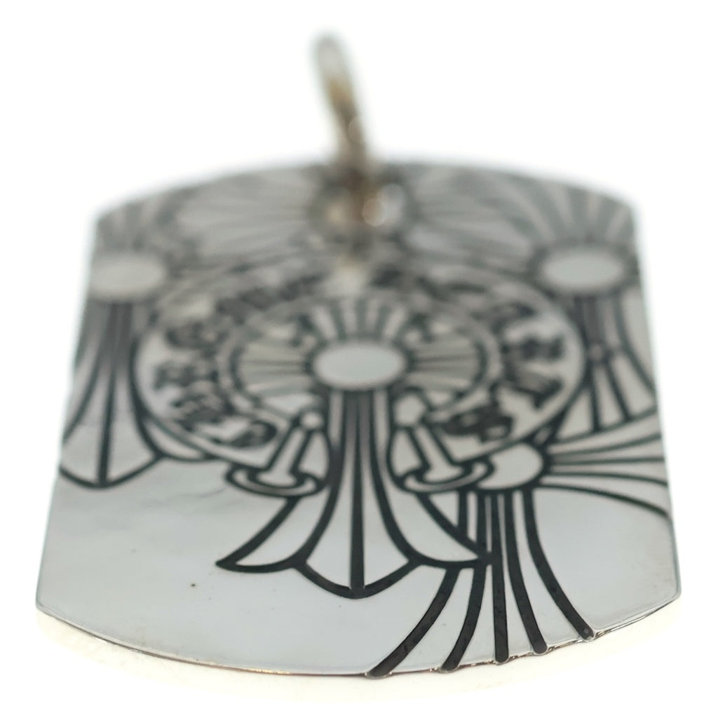CHROME HEARTS(クロムハーツ) D TAG LRG GOD BLESS ラージ ゴッドブレス ドッグタグ ペンダントトップ シルバー