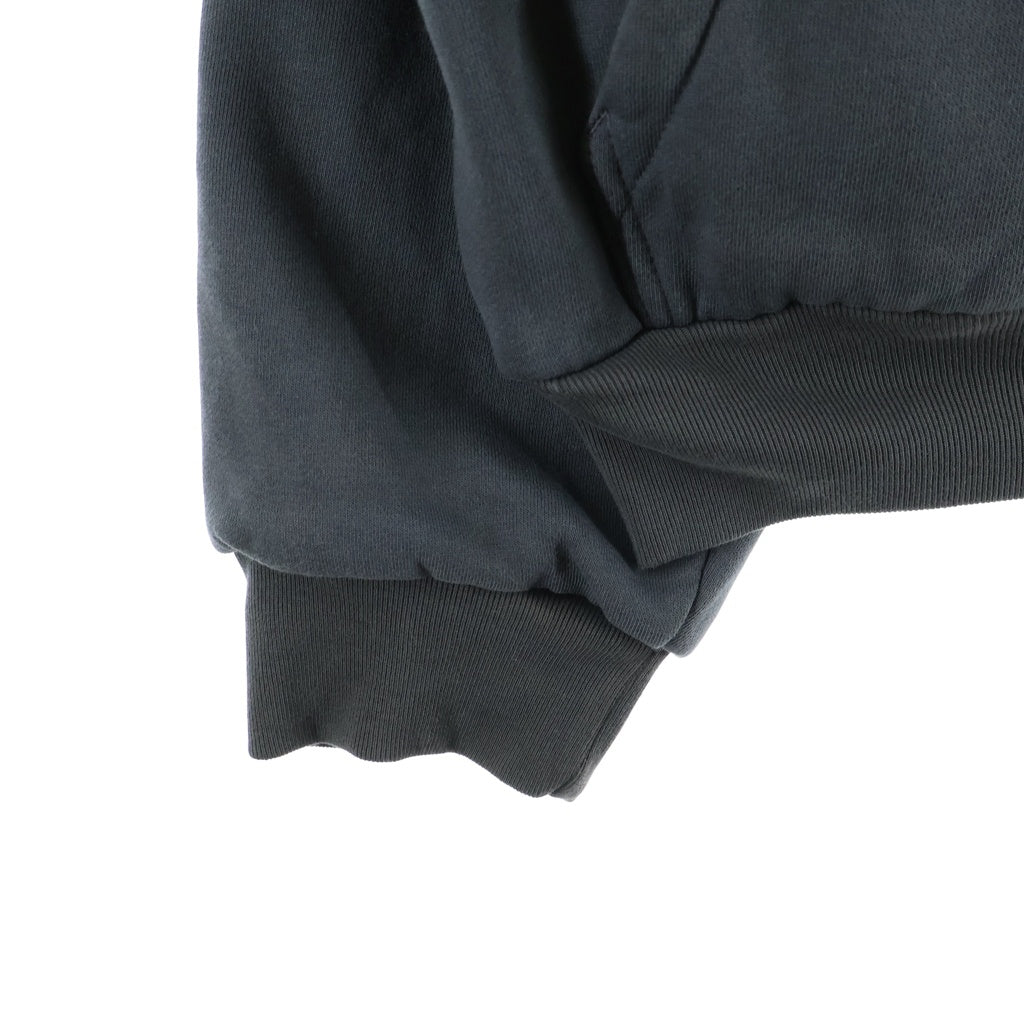 YEEZY GAP(イージーギャップ) コットン プルオーバースウェットパーカー フーディー チャコールグレー 003489