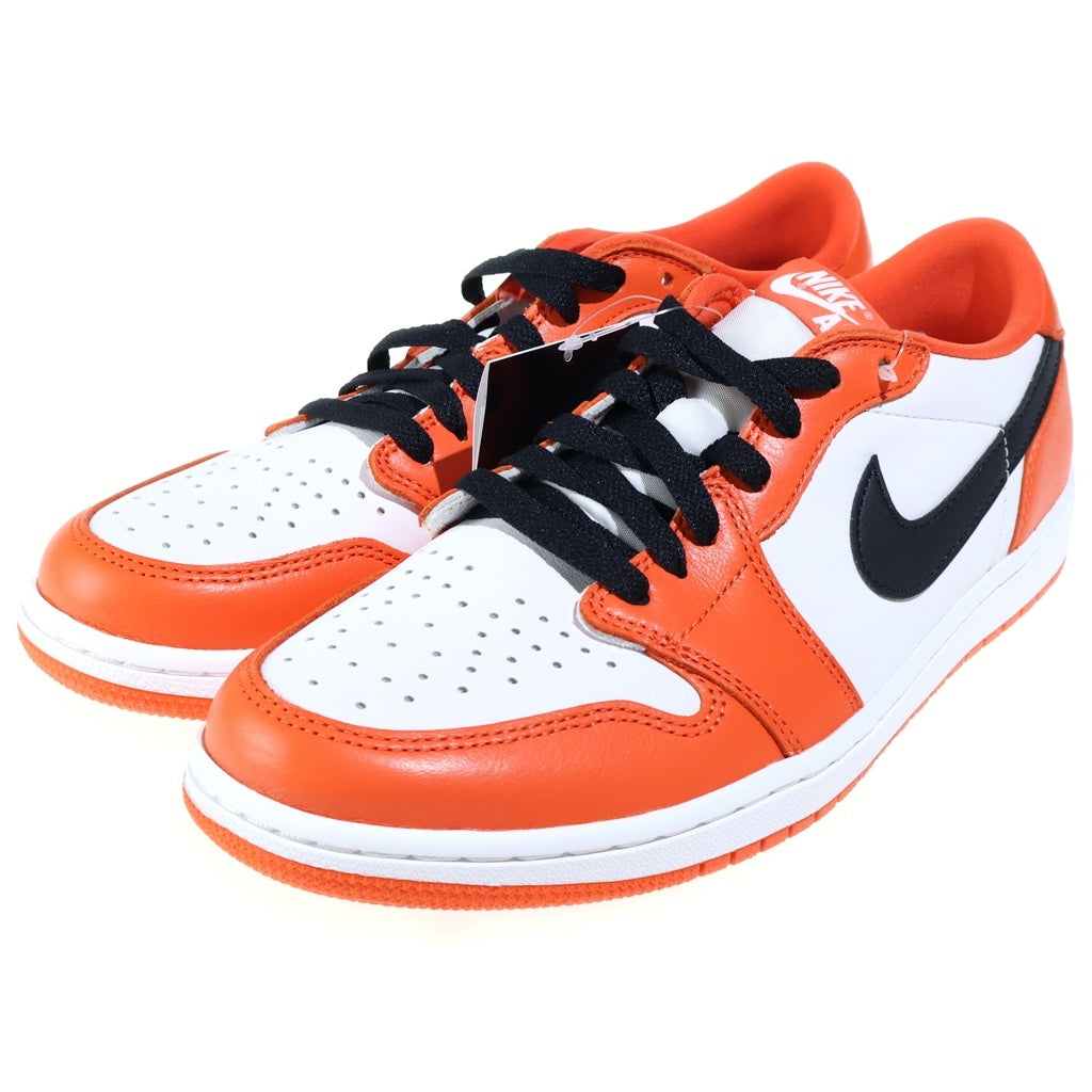 NIKE(ナイキ) AIR JORDAN LOW OG STARFISH エアジョーダン 1 スターフィッシュ ローカットスニーカー オレンジ/ホワイト/ブラック US10/28cm CZ0790-801