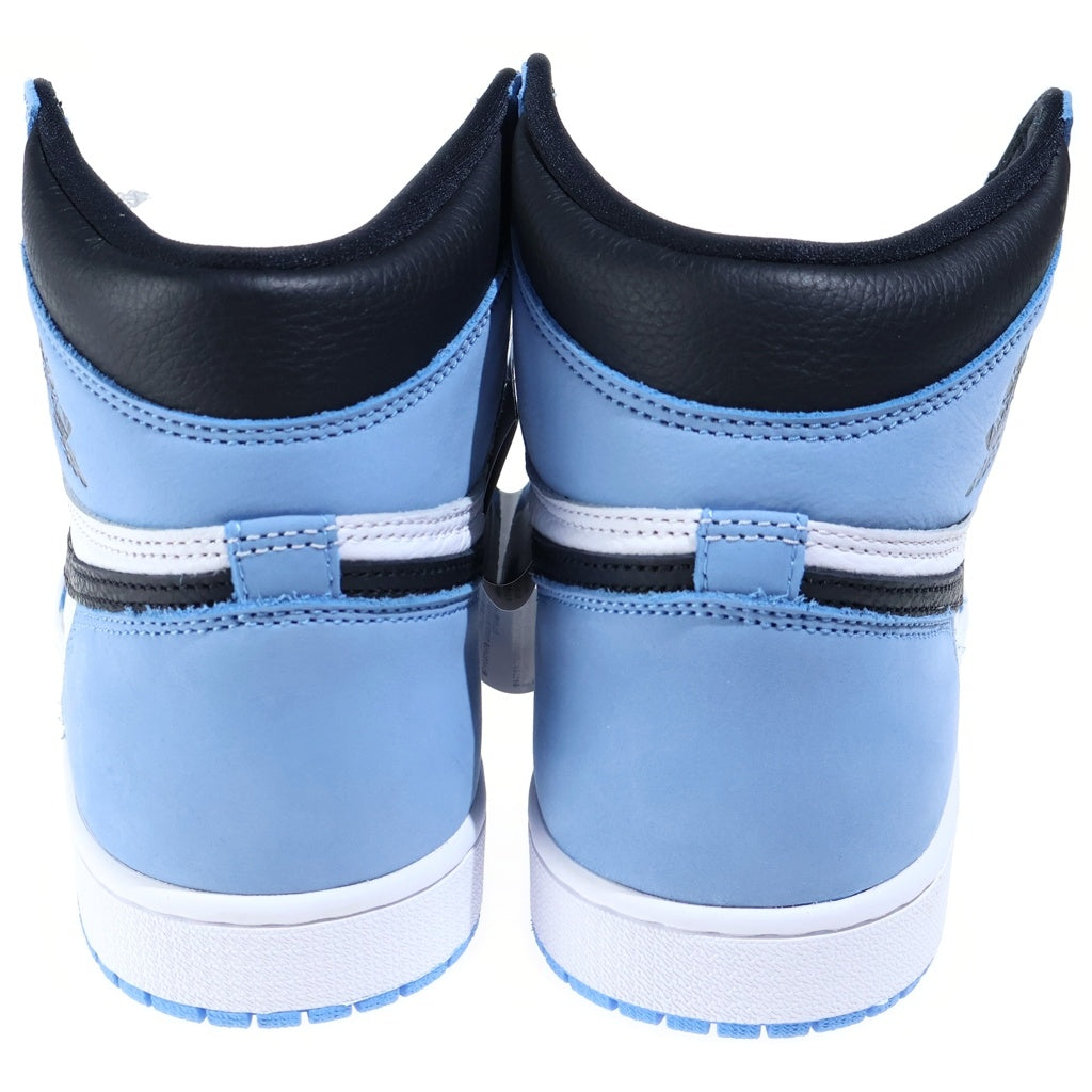 NIKE(ナイキ) AIR JORDAN HIGH OG UNIVERSITY BLUE エア ジョーダン 1 ユニバーシティ ハイカットスニーカー ブルー/ホワイト US10.5/28.5cm 555088-134