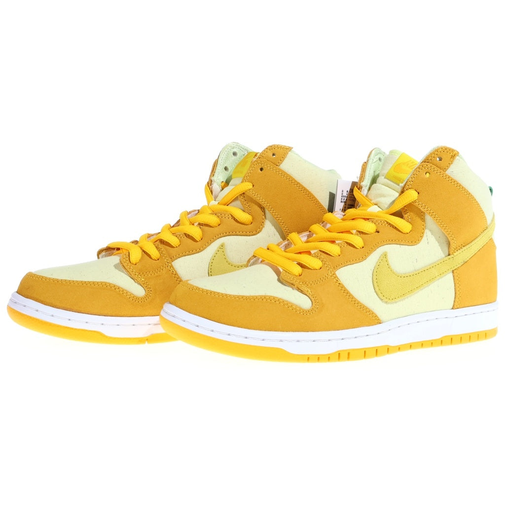 NIKE SB(ナイキエスビー) DUNK HIGH PINEAPPLE ダンク パイナップル ハイカットスニーカー イエロー US10.5/28.5cm DM0808-700