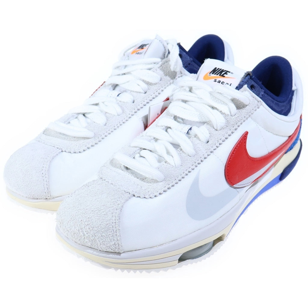 NIKE(ナイキ) ×Sacai ZOOM CORTEZ サカイ ズーム コルテッツ ローカットスニーカー ホワイト US10/28cm DQ0581-100