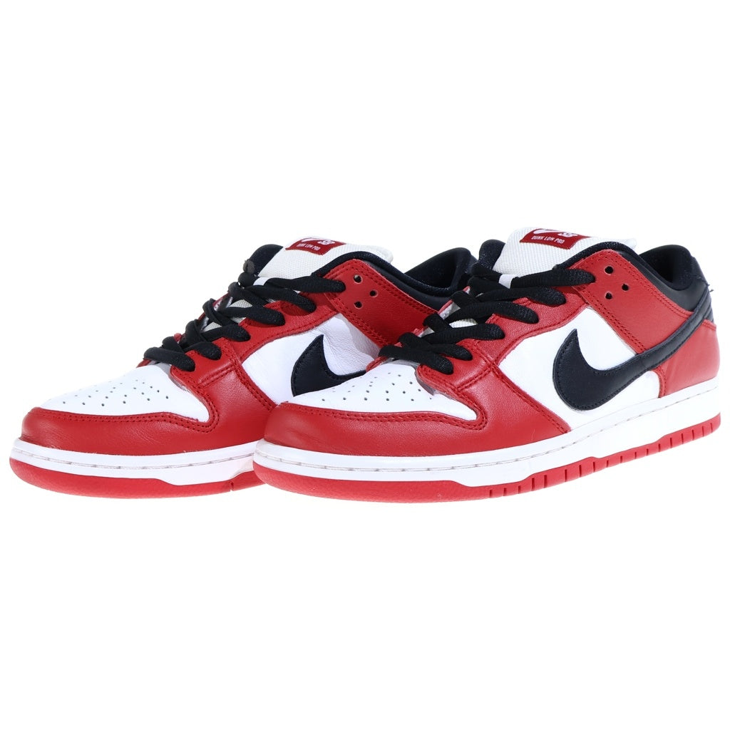 NIKE SB(ナイキエスビー) DUNK LOW PRO J-PACK CHICAGO ダンク ジェイパックシカゴ ローカットスニーカー レッド/ホワイト US10/28cm BQ6817-600