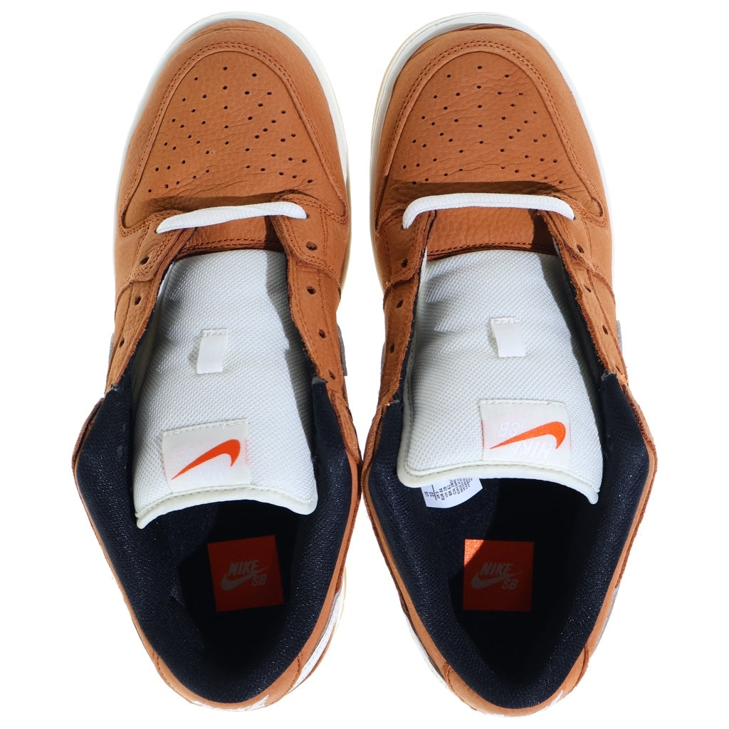NIKE SB(ナイキエスビー) DUNK LOW PRO ISO DARK RUSSET ダンク ダークラシット ローカットスニーカー ブラウン US10/28cm DH1319-200