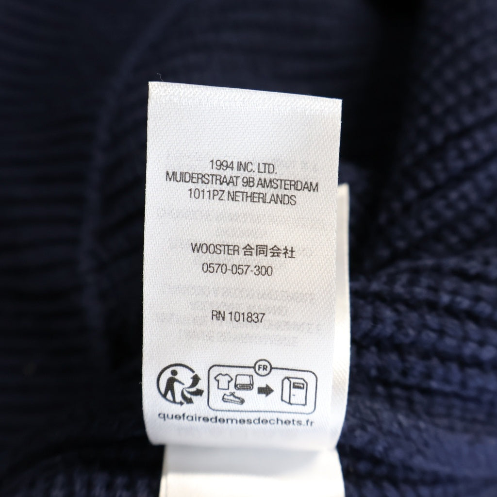 SUPREME(シュプリーム) 25AW Small Box Polo Sweater スモール ボックスロゴ ポロ ニット 長袖 セーター ネイビー