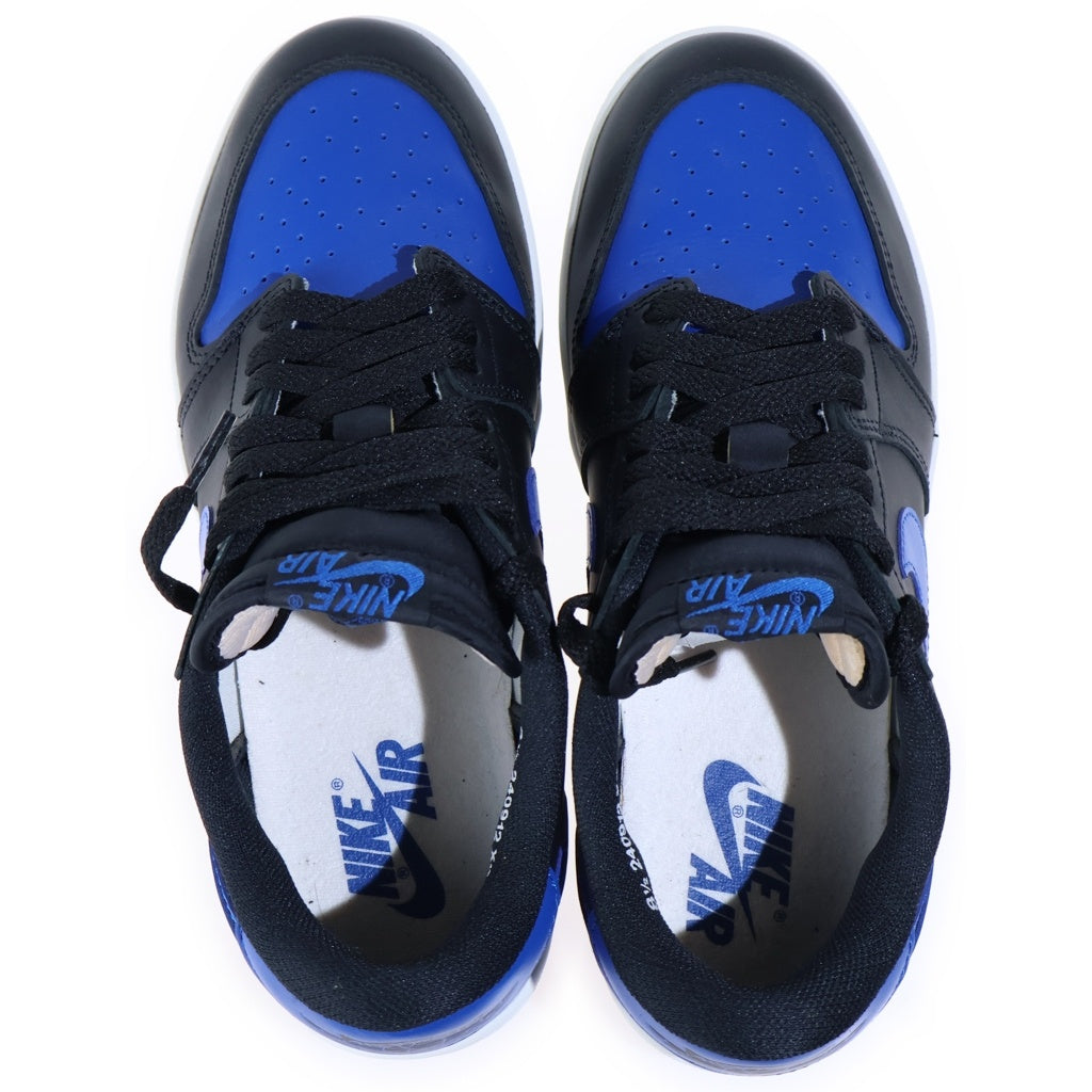 NIKE(ナイキ) AIR JORDAN 1 LOW 85 エアジョーダン1 ローカットスニーカー ブラック/ブルー US8.5/26.5cm IB1981-004