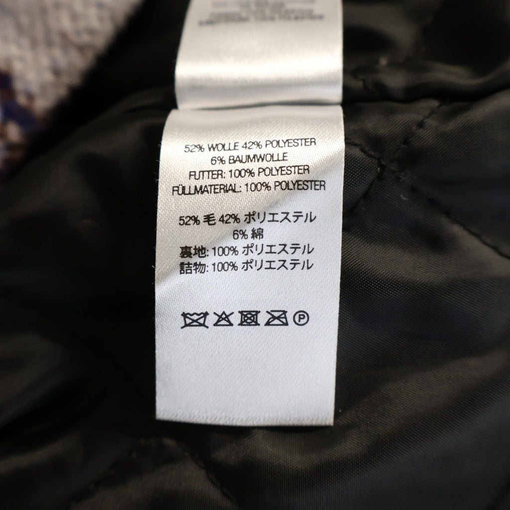 SUPREME(シュプリーム) 22AW Woven Hooded Jacket ウーブンフーデッドジャケット 総柄ジップアップパーカー パープル