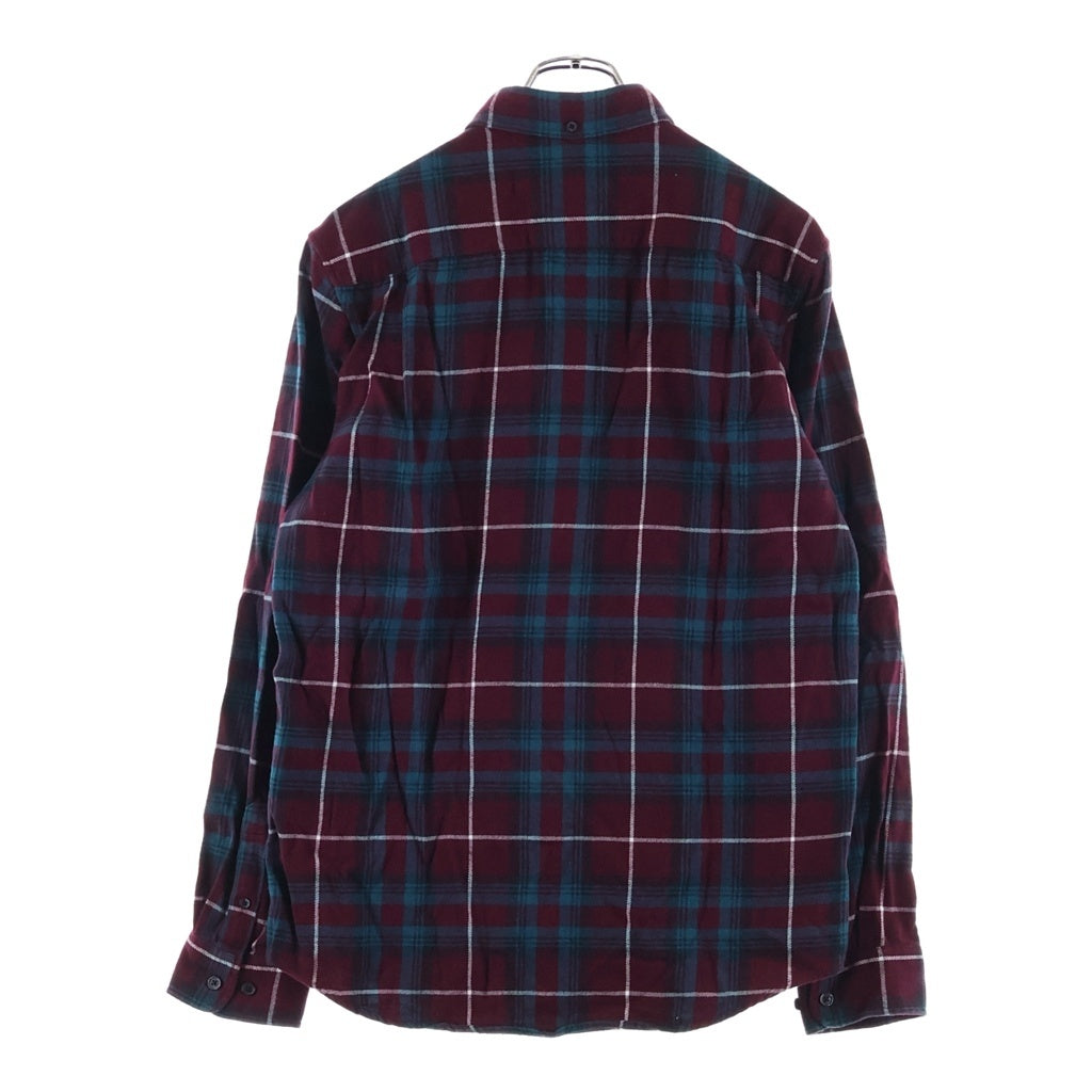 SUPREME(シュプリーム) 16AW Tartan Plaid Flannel Shirt タータンプレイド フランネルチェック長袖シャツ ボルドー